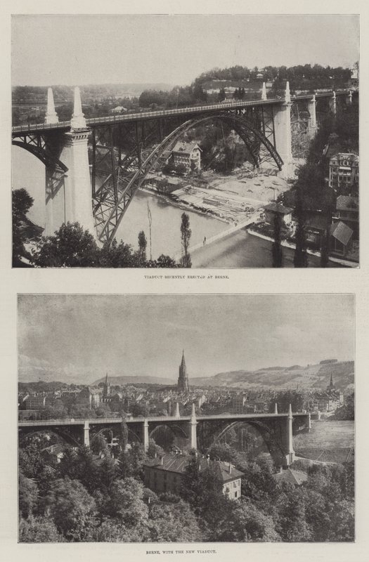 Viadukten i Bern af English Photographer
