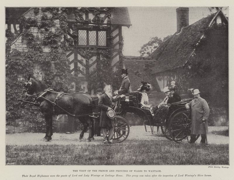 Prinsen og Prinsessen af Wales besøg i Wantage af English Photographer