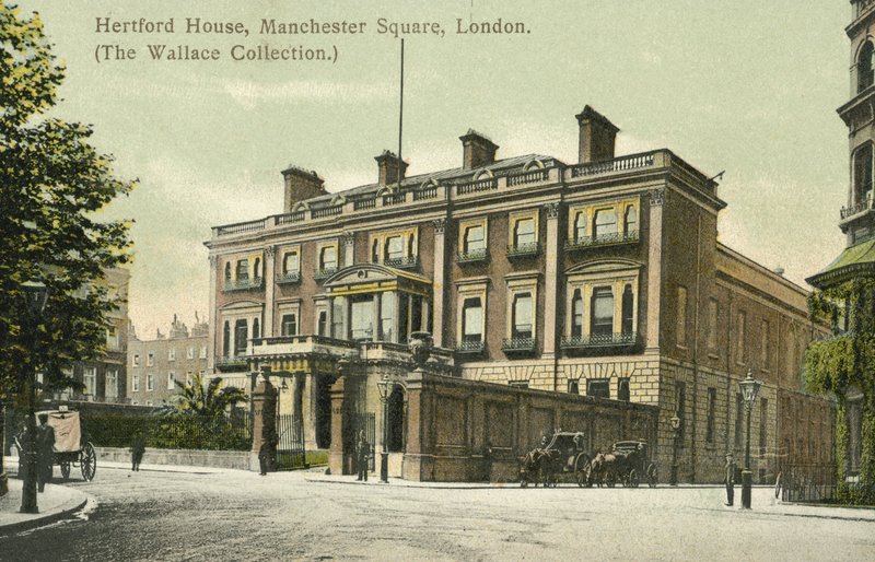 Wallace Collection, Manchester Square (farvefoto) af English Photographer
