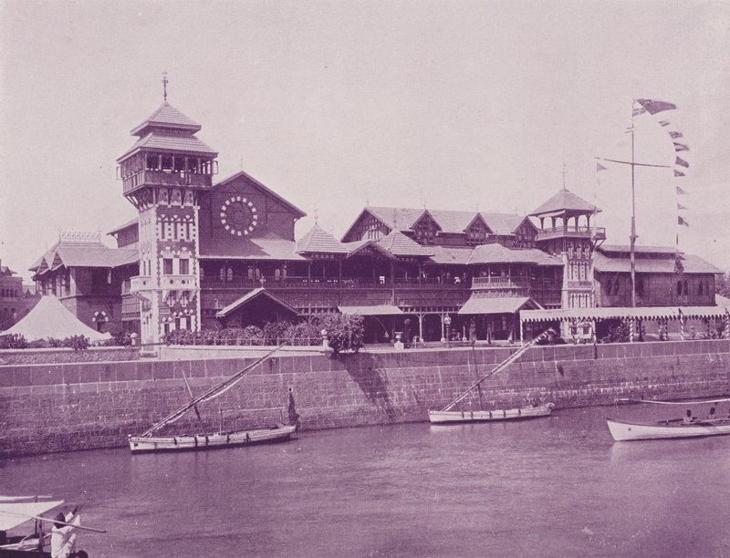 Yachtklubben, Bombay af English Photographer