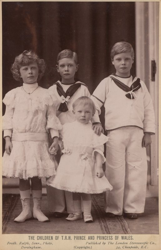 Børn af Albert Edward og prinsesse Alexandra af English Photographer