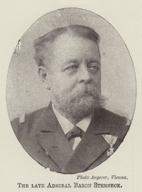 Afdøde admiral baron Sterneck af English Photographer