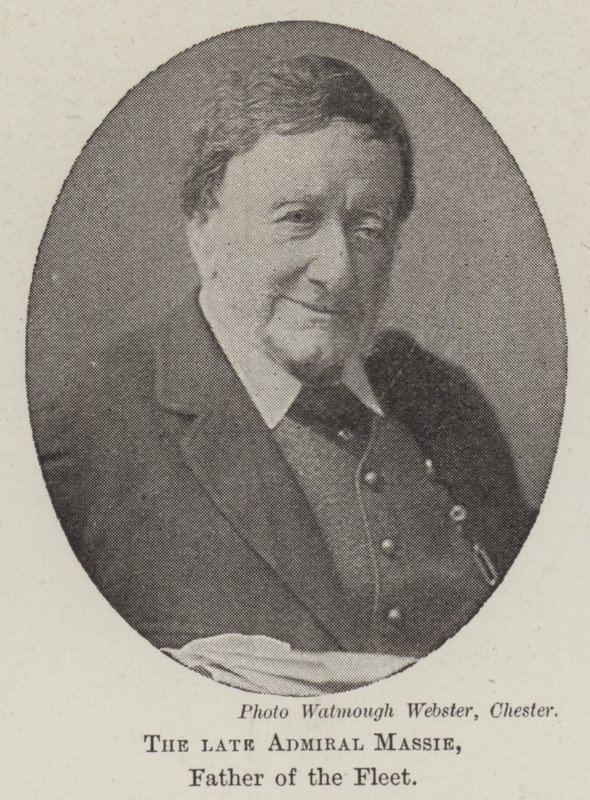 Den afdøde admiral Massie, far til flåden af English Photographer