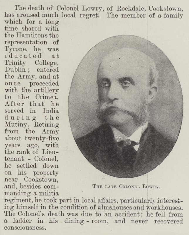 Den afdøde oberst Lowry af English Photographer