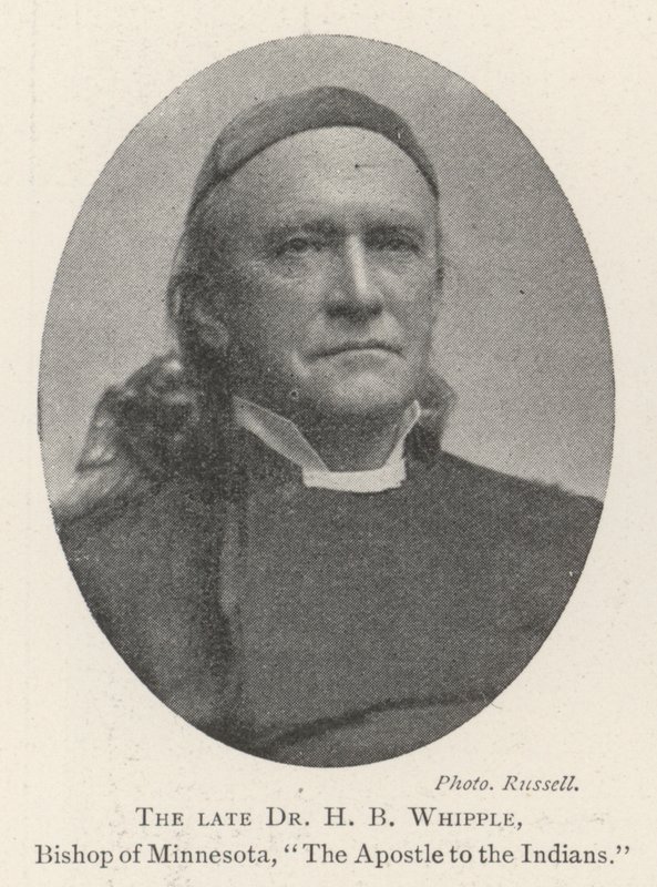 Den afdøde Dr. H. B. Whipple, biskop af Minnesota, indianernes apostel af English Photographer