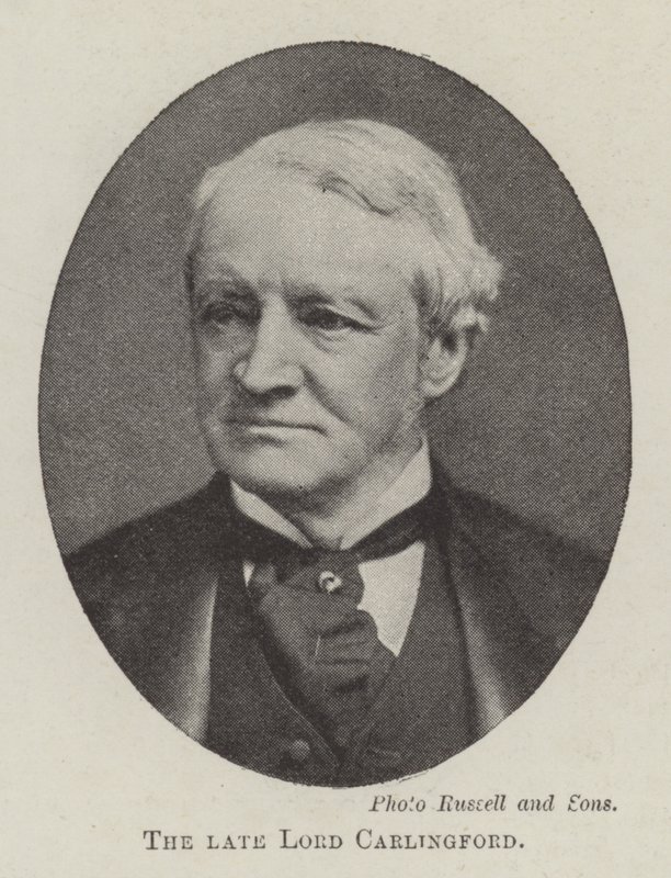 Den afdøde Lord Carlingford af English Photographer