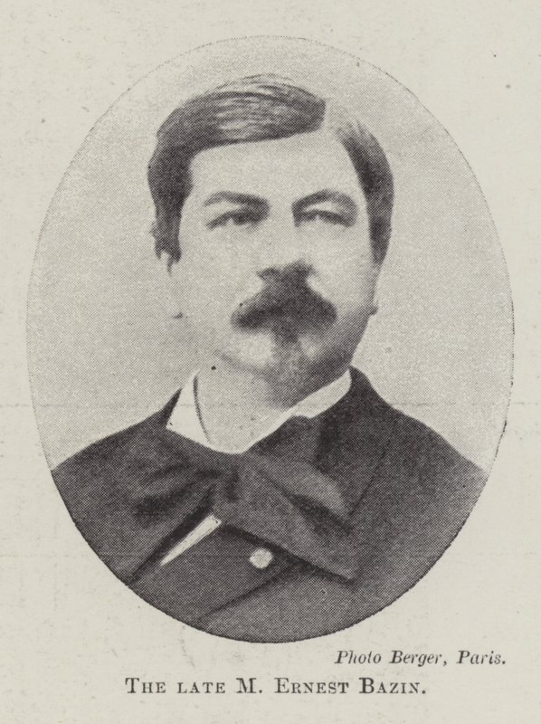 Afdøde M Ernest Bazin af English Photographer