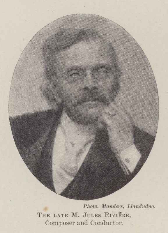 Afdøde M Jules Riviere, komponist og dirigent af English Photographer