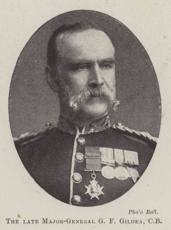 Den afdøde generalmajor GF Gildea, CB af English Photographer