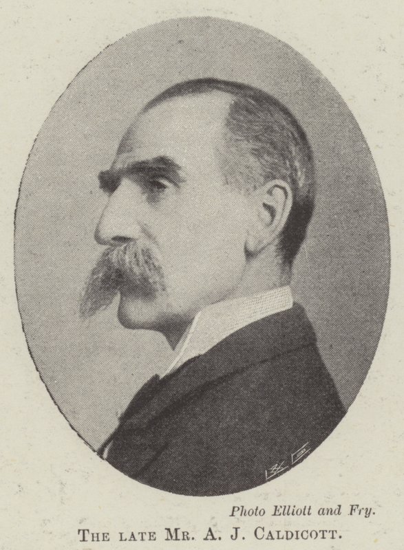 Den afdøde hr. A. J. Caldicott af English Photographer