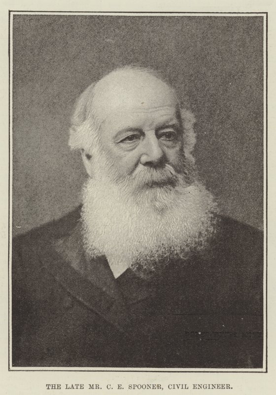 Afdøde hr. C E Spooner, civilingeniør af English Photographer