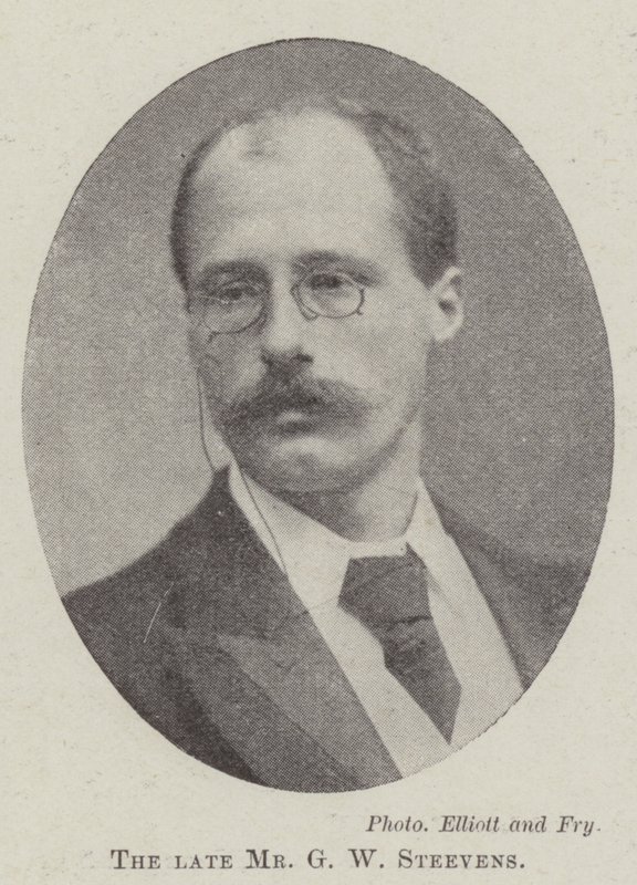 Afdøde hr. G. W. Steevens af English Photographer