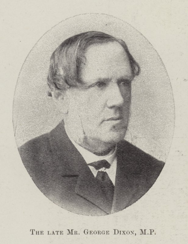 Den afdøde hr. George Dixon, MP af English Photographer