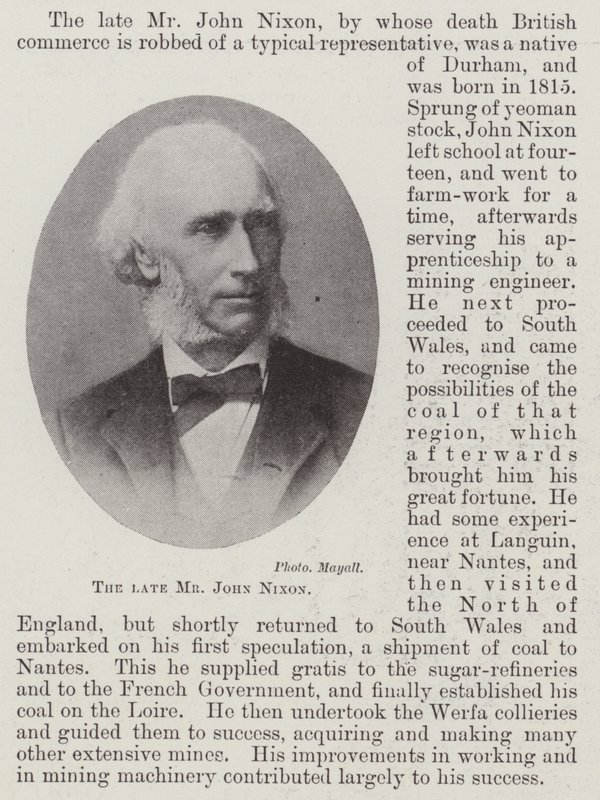 Den afdøde hr. John Nixon af English Photographer