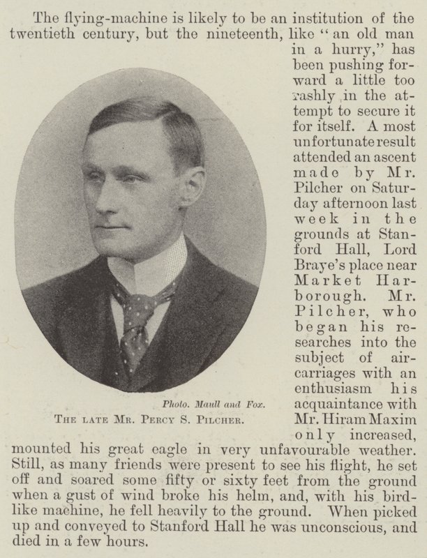 Den afdøde hr. Percy S Pilcher af English Photographer