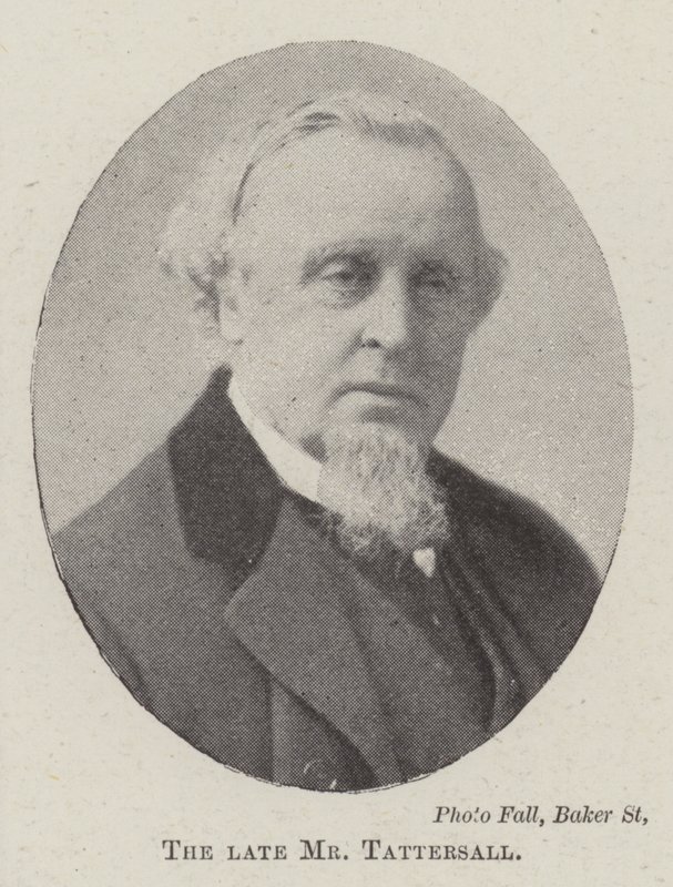 Afdøde hr. Tattersall af English Photographer