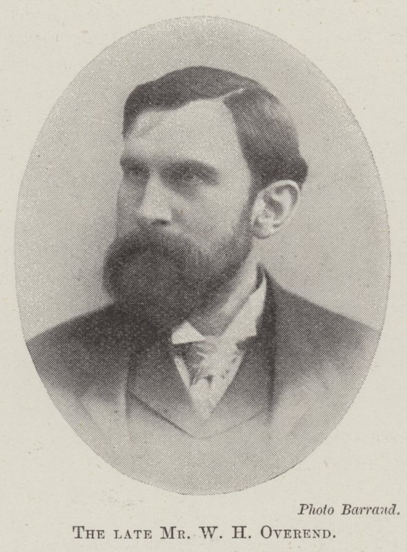 Afdøde hr. W H Overend af English Photographer