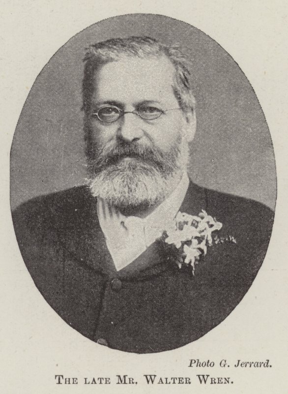 Afdøde hr. Walter Wren af English Photographer