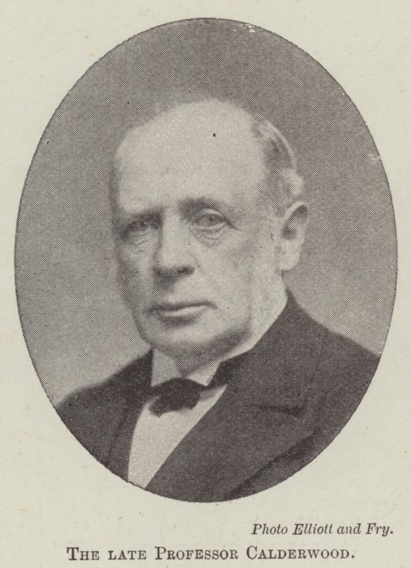 Afdøde professor Calderwood af English Photographer