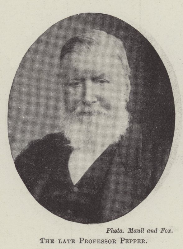 Afdøde professor Pepper af English Photographer