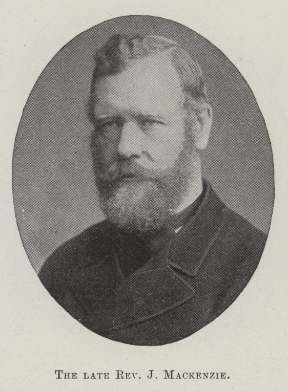Den afdøde pastor J Mackenzie af English Photographer