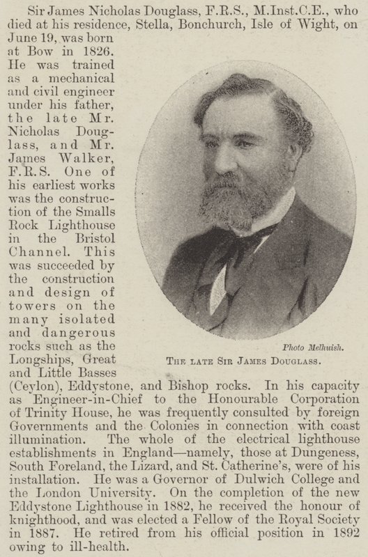 Den afdøde Sir James Douglass af English Photographer