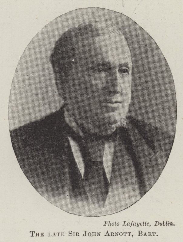 Afdøde Sir John Arnott, Baronet af English Photographer