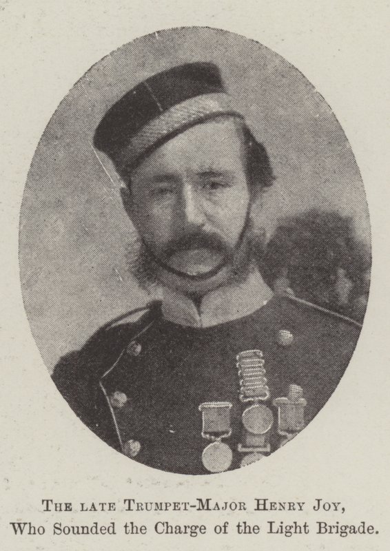 Den afdøde trompet-major Henry Joy, der lød opladningen af den lette brigade af English Photographer
