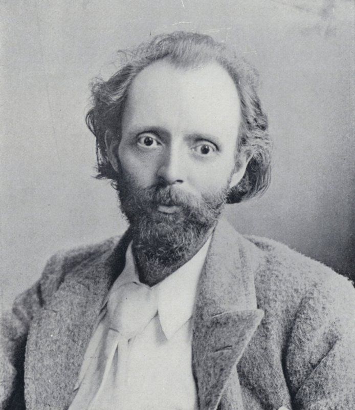 Thomas Henry Hall Caine (s/h foto) af English Photographer