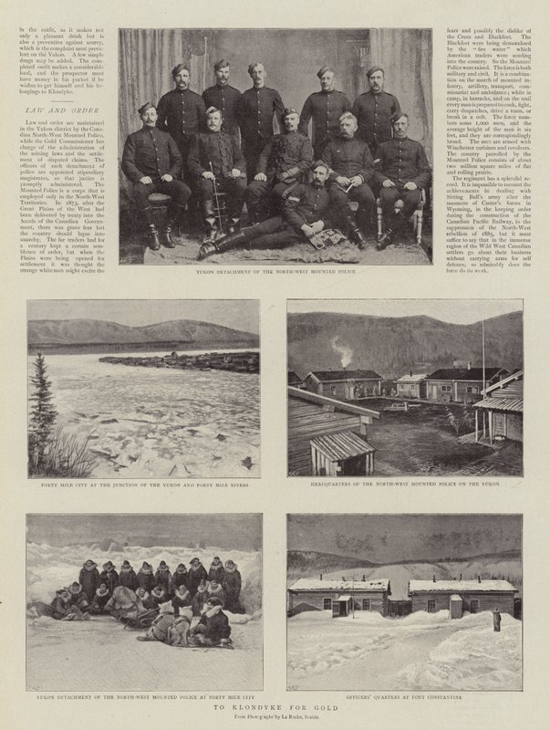 Til Klondyke for guld af English Photographer