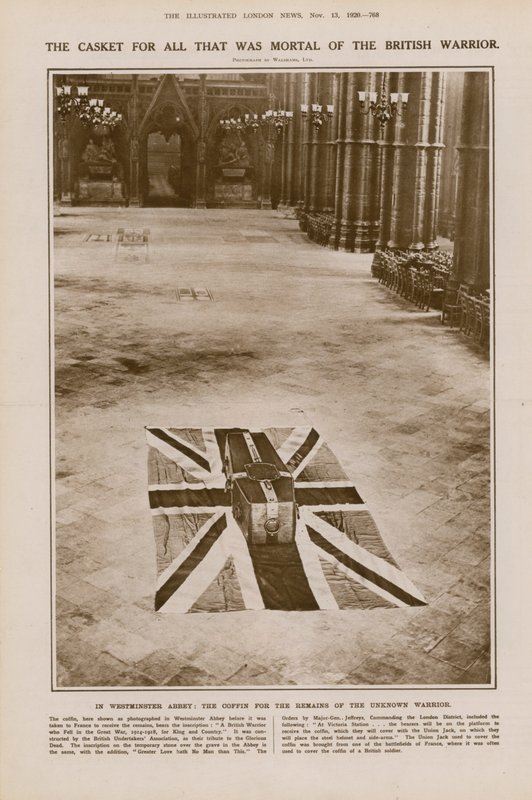 Den ukendte soldats grav af English Photographer
