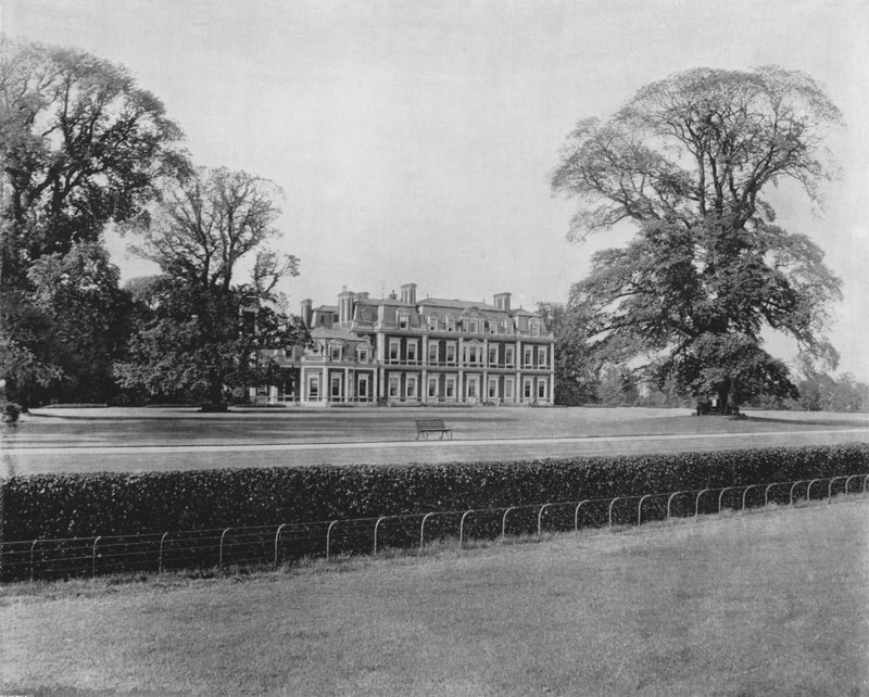 Tring House (s/h-billede) af English Photographer