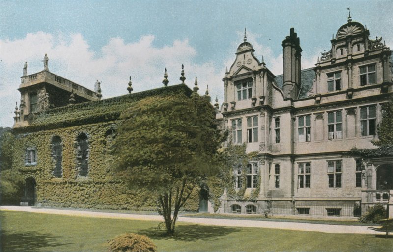 Trinity College og Presidents House af English Photographer