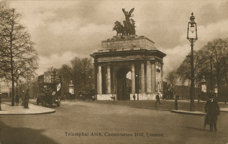 Triumfbuen, Constitution Hill, London af English Photographer