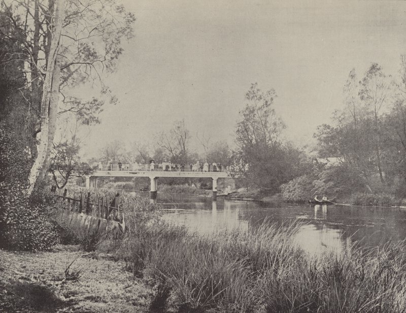 Undercliffe Bridge, Cooks River af English Photographer