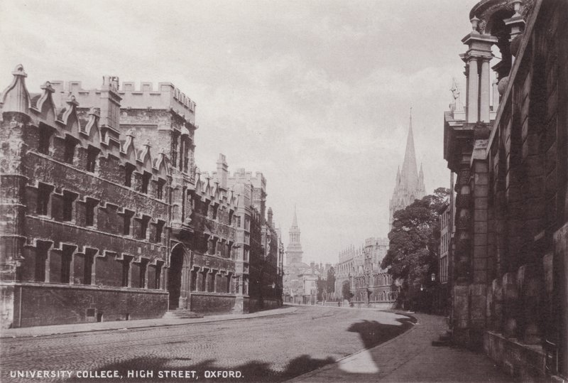 University College, High Street, Oxford af English Photographer