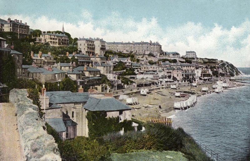 Ventnor ser mod øst af English Photographer