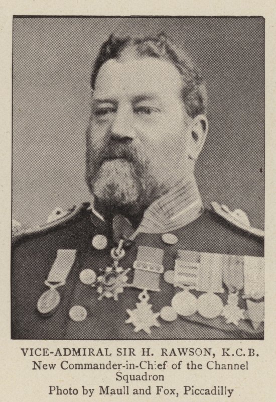 Viceadmiral Sir H Rawson, KCB af English Photographer
