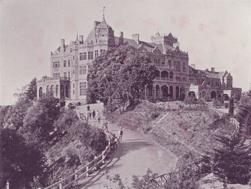 Vice-Regal Lodge, Simla af English Photographer