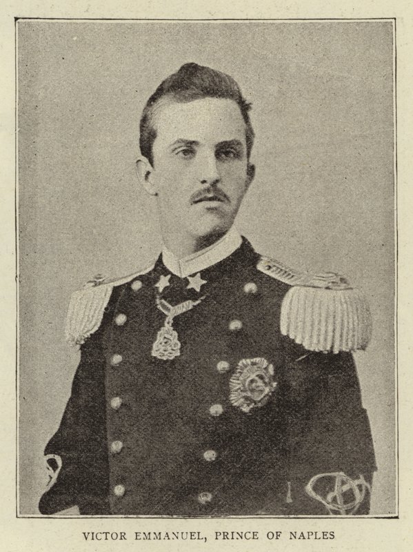 Victor Emmanuel, Prins af Napoli af English Photographer