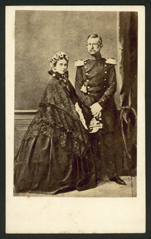 Victoria, Princess Royal og Prins Frederik af Preussen af English Photographer
