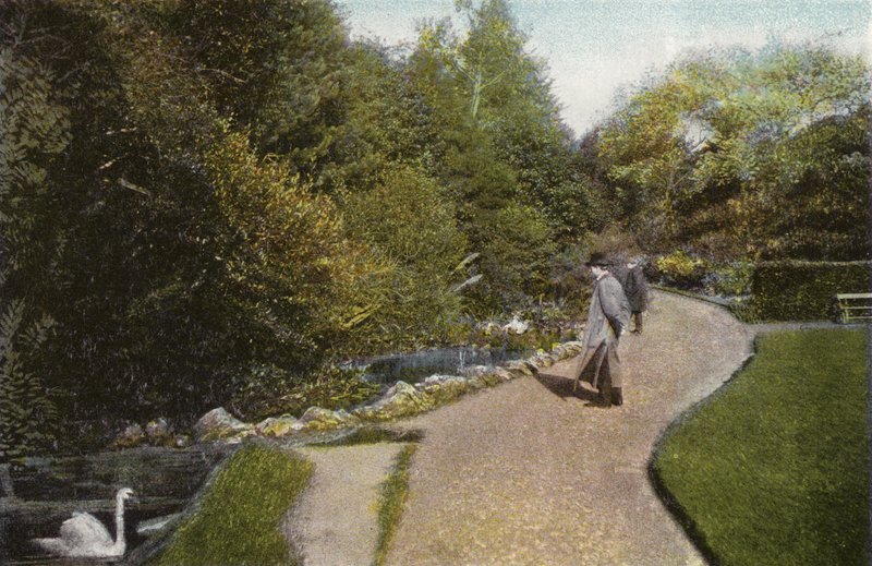 Udsigt i Ventnor Park af English Photographer