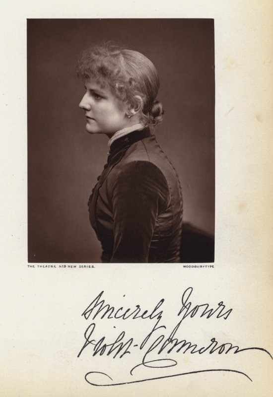 Violet Cameron af English Photographer