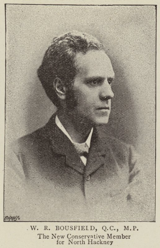W R Bousfield, QC, MP af English Photographer