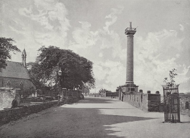 Walker Monument, Londonderry af English Photographer