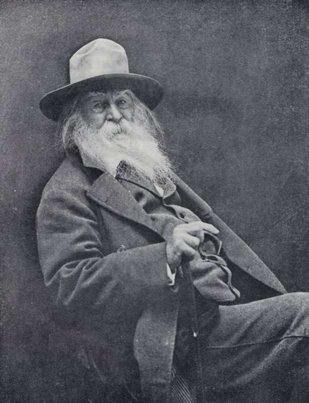 Walt Whitman (s/h foto) af English Photographer