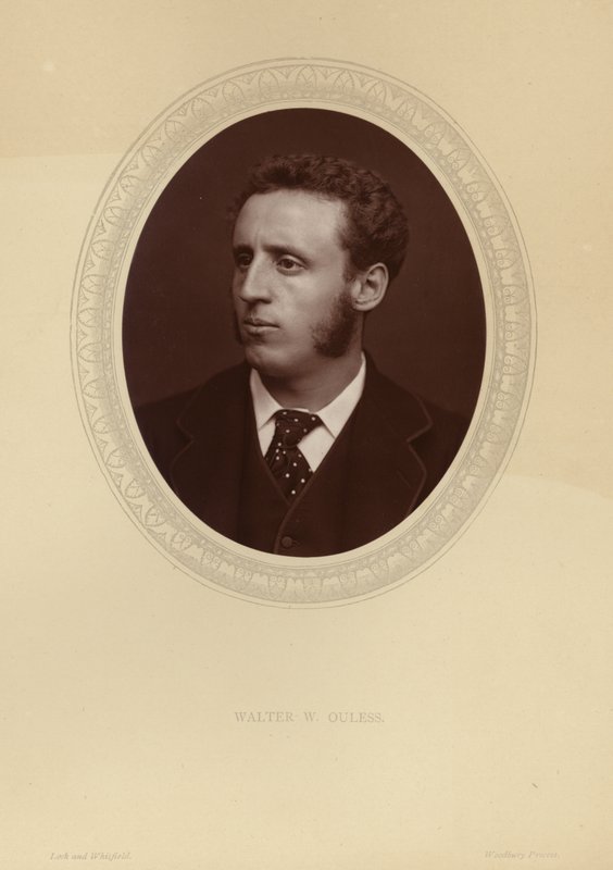 Walter William Ouless, britisk portrætmaler af English Photographer