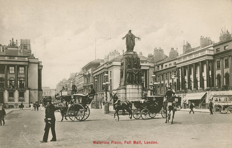 Waterloo Place, Pall Mall, London af English Photographer