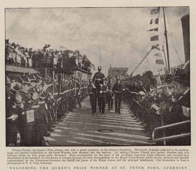 Byder velkommen til vinderen af Queens Prize i St. Peter Port, Guernsey af English Photographer