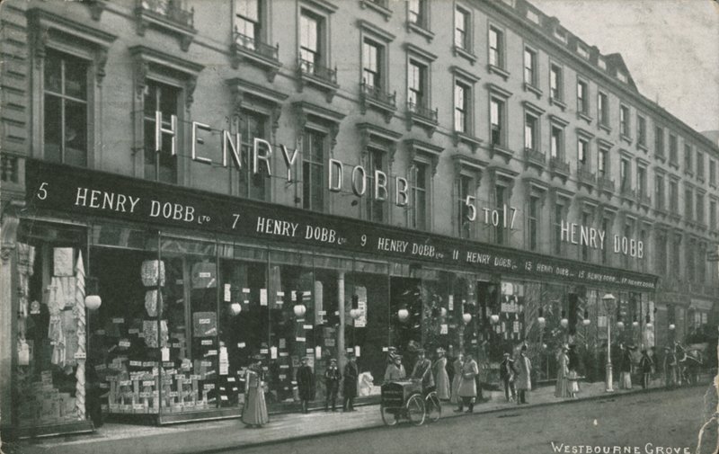 Westbourne Grove, Bayswater, London af English Photographer